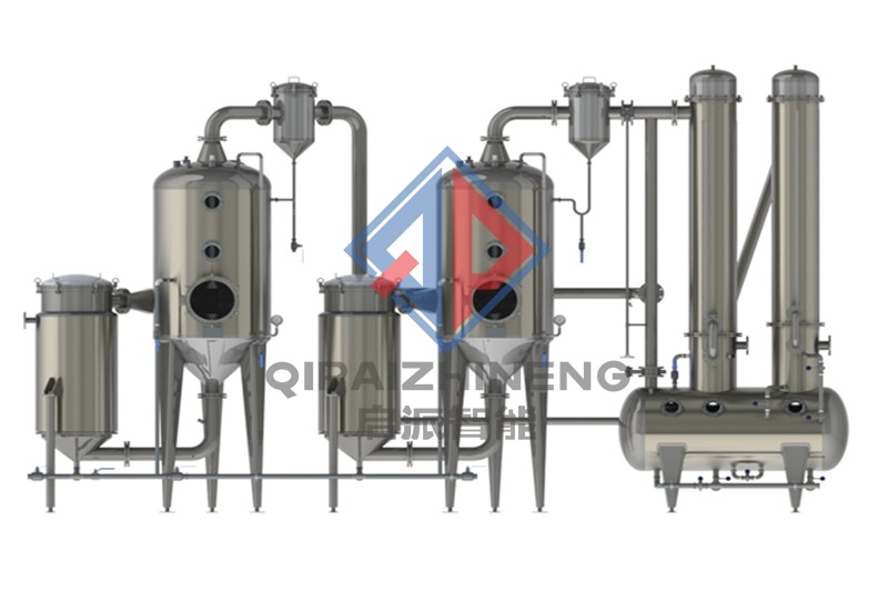 SJN-B型外循環雙效真空濃縮器 SJN-B型外循環雙效真空濃縮器